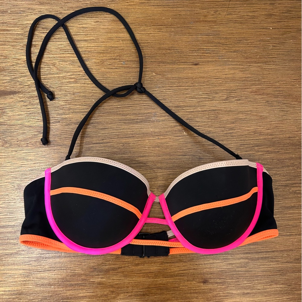 VS neon push up bikini top
